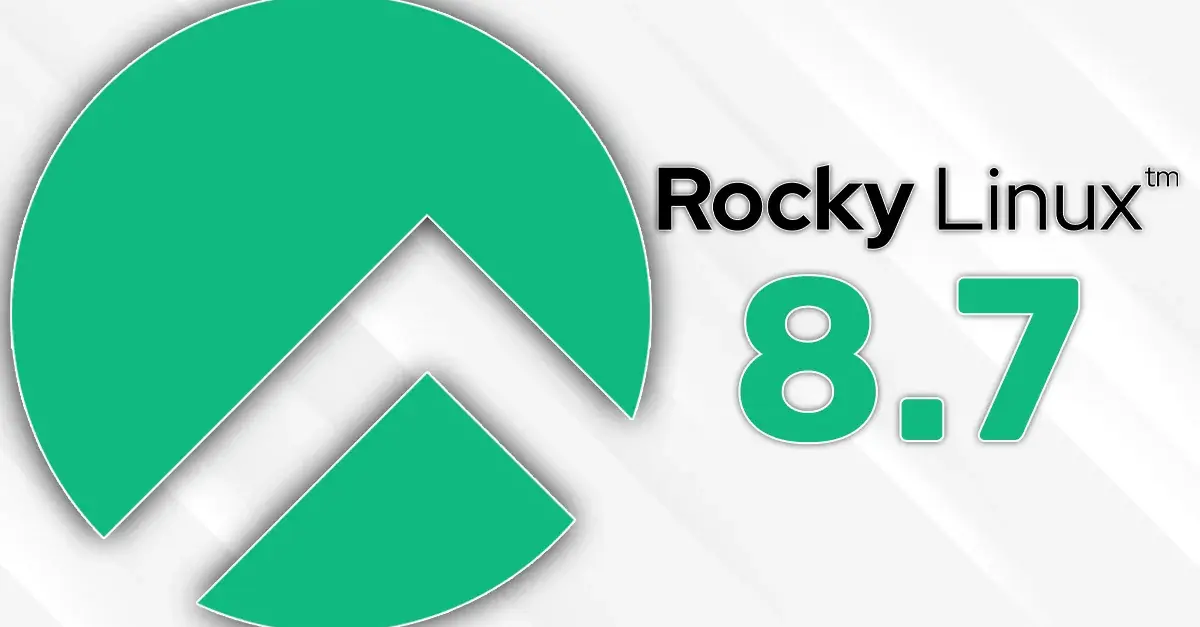 Megjelent a Rocky Linux 8.7 blog OG kép