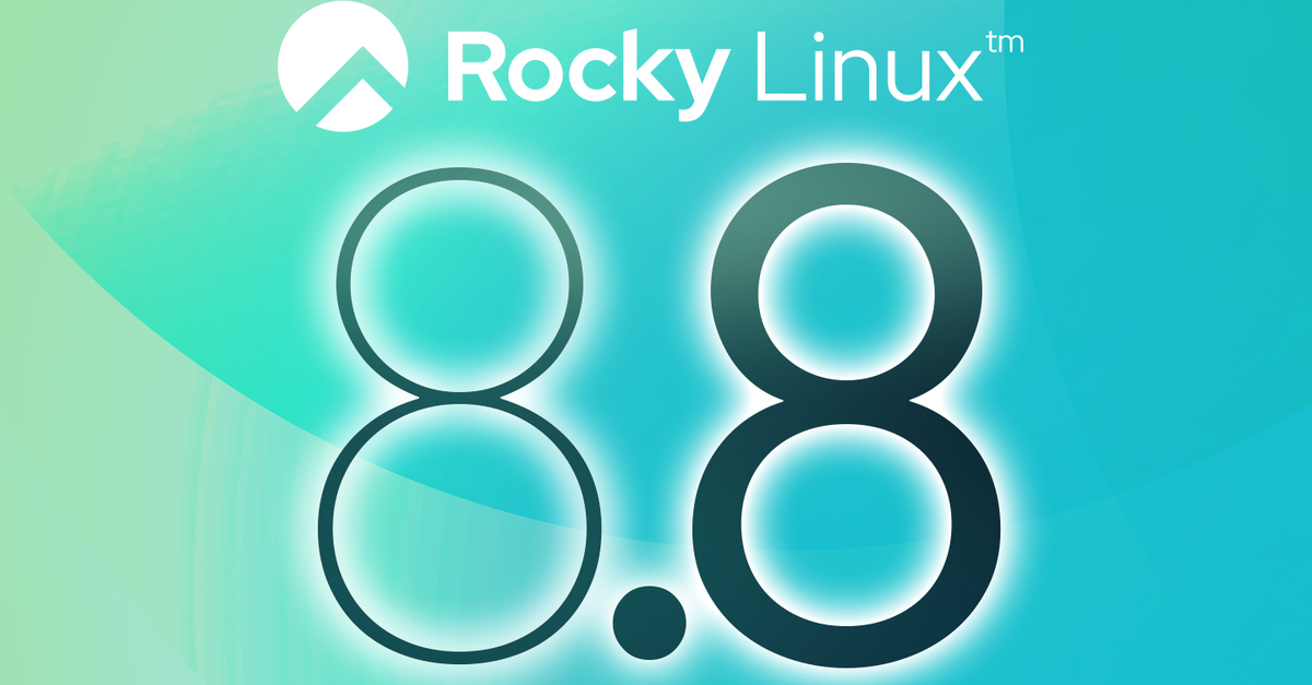 Megjelent a Rocky Linux 8.8 blog OG kép