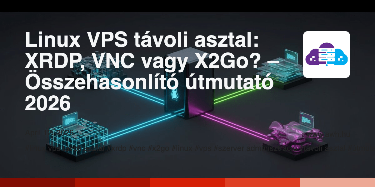 Linux VPS távoli asztal: XRDP, VNC vagy X2Go? – Összehasonlító útmutató ...