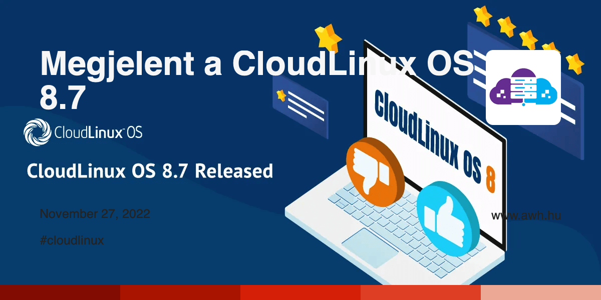 Megjelent a CloudLinux OS 8.7 - aWh